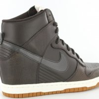 високи кецове Nike Dunk Sky Hi  Brown High Top  номер 41, снимка 4 - Маратонки - 39860982