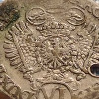 Сребърна монета 6 кройцера Карл шести Хал Свещена Римска Империя 13652, снимка 8 - Нумизматика и бонистика - 42899838