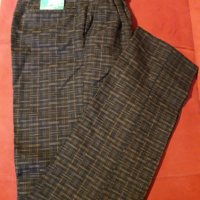 Нов мъжки юношески зимен панталон каре размер S-M, снимка 3 - Панталони - 31614048