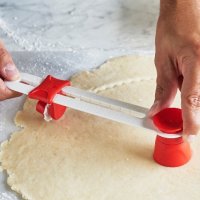 Уред Инструмент пергел за тесто за изрязване рязане нож на кръг блат пица пай, снимка 2 - Други - 31269162