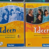 Учебник и тетрадка по Немски Ideen, снимка 1 - Учебници, учебни тетрадки - 42200214