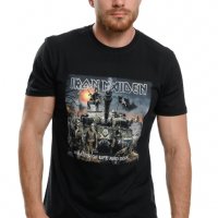 Нова мъжка тениска с дигитален печат на музикалната група Iron Maiden - A Matter of Life and Death, снимка 3 - Тениски - 37697243