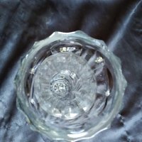 кристална ваза арт деко, снимка 3 - Антикварни и старинни предмети - 29638633