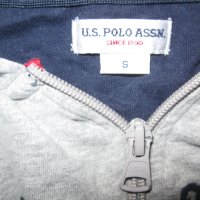 Суичър U.S.POLO ASSN.  мъжки,С-М, снимка 1 - Спортни дрехи, екипи - 42798131