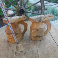 Стара дървена халба, снимка 3 - Антикварни и старинни предмети - 33759940