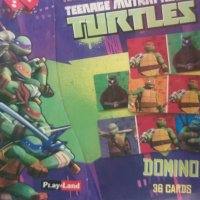 Игра домино на Костенурките нинджа (TMNT), снимка 1 - Игри и пъзели - 40010014