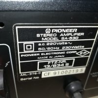 pioneer sa-530 stereo amplifier 0512201404, снимка 10 - Ресийвъри, усилватели, смесителни пултове - 31023391