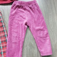 Ватирани клинчета и блузи 74-80см, снимка 3 - Панталони и долнища за бебе - 38479170