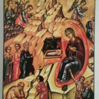 Икона Рождество Христово icona Rojdestvo Hristovo, снимка 1 - Икони - 12736373