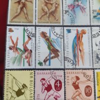 Пощенски марки  СПОРТ поща България стари редки от соца за колекция 29285, снимка 12 - Филателия - 37712381