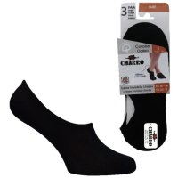 Charro 35-38 черни,телесни италиански затворени памучни терлици с лепенки памучен терлик  , снимка 1 - Дамски чорапи - 29208681