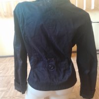 Дамско черно сако с панделка, снимка 5 - Сака - 42058185