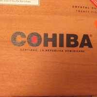 Кутия от пури COHIBA CRYSTAL CORONA, снимка 1 - Други ценни предмети - 30812708