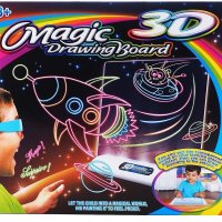 3D Магическа дъска Magic Drawing Board, снимка 5 - Рисуване и оцветяване - 31408176