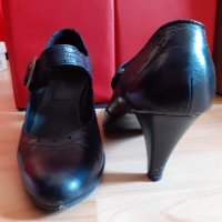 Дамски обувки естествена кожа , снимка 3 - Дамски обувки на ток - 36693410