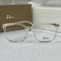 Dior дамски диоптрични рамки очила за компютър прозрачни слънчеви очила, снимка 5 - Слънчеви и диоптрични очила - 44464240