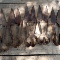 Лот ножици за вълна, снимка 1 - Антикварни и старинни предмети - 37897114