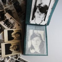 90 бр. Лот стари черно-бели снимки + албум, снимка 6 - Колекции - 40437772