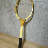 Винтидж тенис ракета Dunlop Gold Wing, снимка 4 - Тенис - 38971654