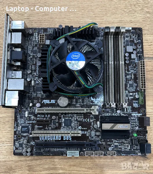 Дънна платка ASUS VANGUARD B85 с процесор i5-4430 , снимка 1
