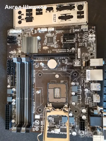 Дънна платка Z97 Gigabyte GA-Z97M-DS3H rev. 1.0 Socket 1150, снимка 1