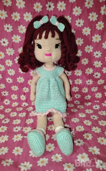 плетена кукла, снимка 1