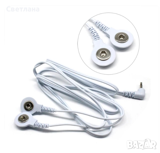 Провод за апарат за миостимуляция за 2 електрода., снимка 1