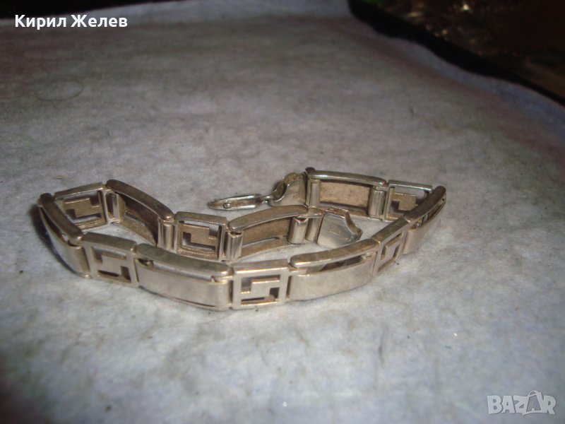 СТАРА СРЕБЪРНА КРАСИВА МАЙСТОРСКА АРТ ДЕКО СТИЛ ГРИВНА СРЕБРО 925 с ЛЕКА ЗАБЕЛЕЖКА! 27157 , снимка 1