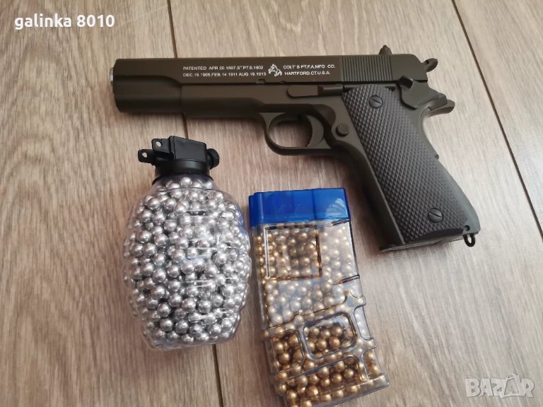 Детски пистолет с топчета, снимка 1