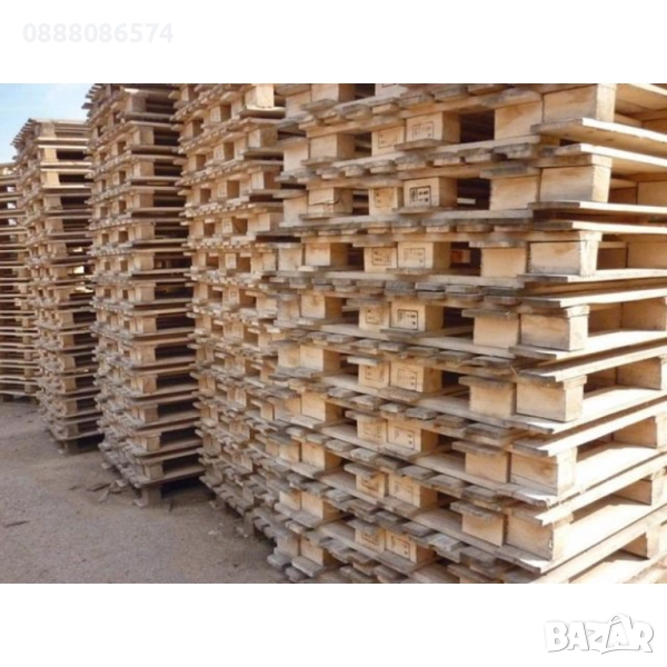 Купувам палети 100х120 cp1 втора употреба, снимка 1