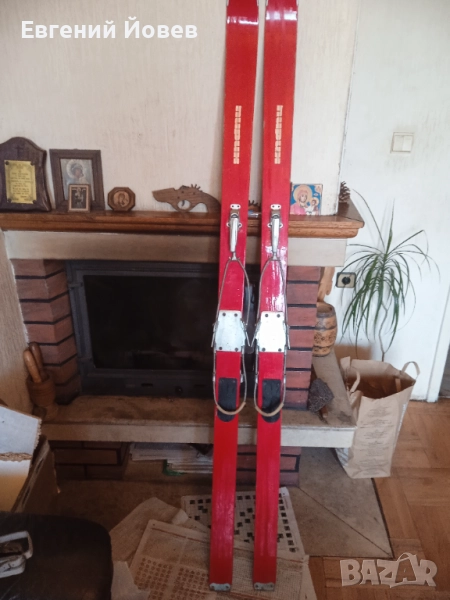 Дървени ски Пирин 65 лева, снимка 1