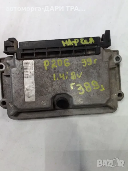 Компютър за Пежо 206 1999г. 1.4i 8V, снимка 1