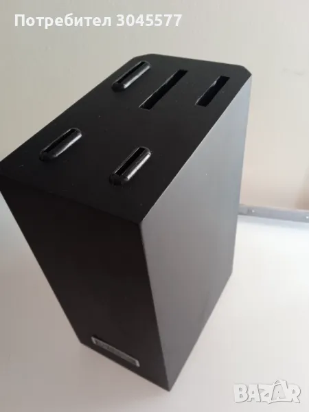 Стойка Опора дървена Edenberg за ножове, снимка 1