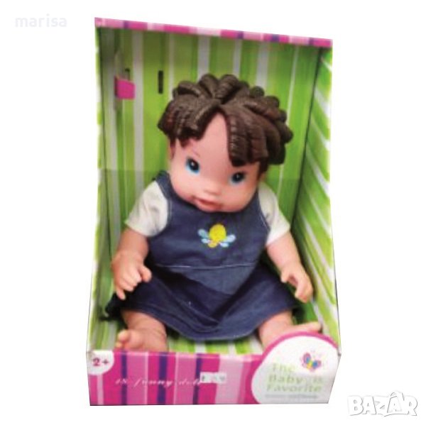 Музикална кукла с къдрици в кутия, ароматна - 374785, снимка 1