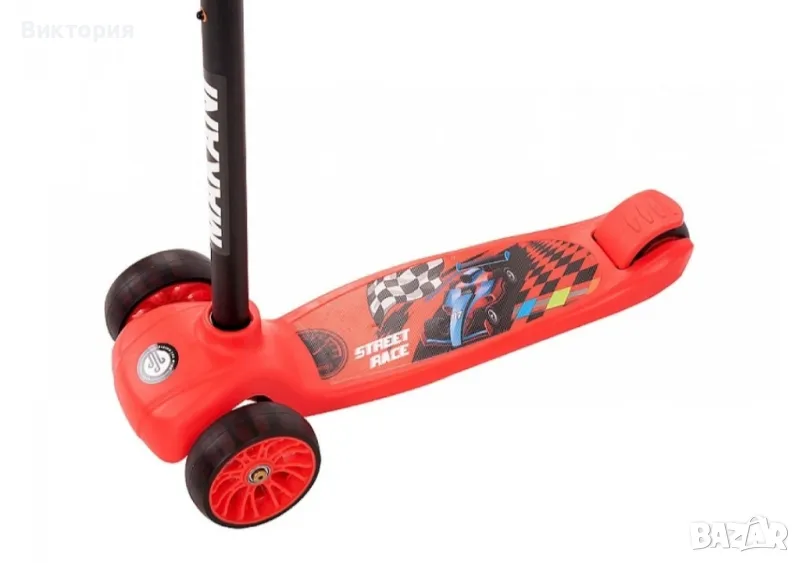 Нова сгъваема тротинетка с колите, снимка 1