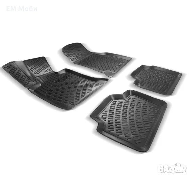 Гумени Стелки Rizline 3D тип Легени К-т 4 части за BMW 4 F32 2014-2019, снимка 1