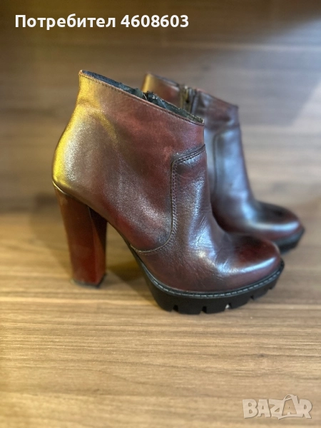Боти от естествена кожа, снимка 1