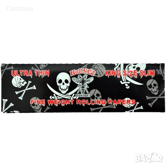 Хартийки за цигари Hornet Danger King Size 108 mm,  1600 бр., снимка 1