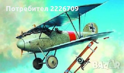 Сглобяеми модели - самолет Albatros D Va, снимка 1