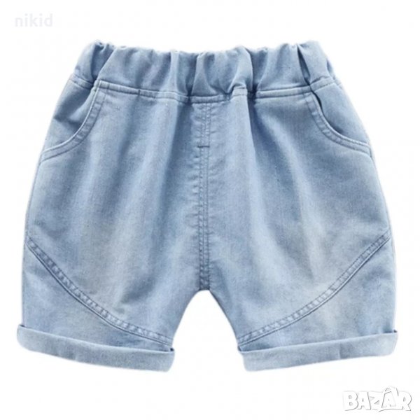 Детски бебешки дънкови летни панталони за момче панталон, снимка 1
