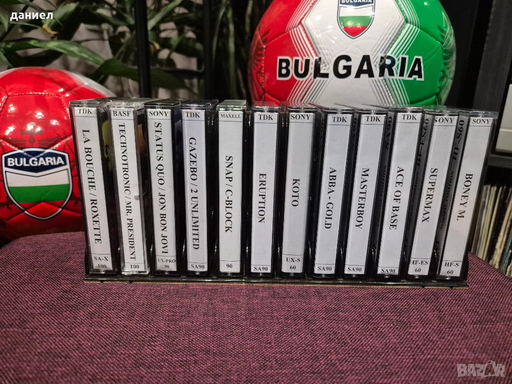 Качествени аудио касети с хубава музика от 90-те + подарък, снимка 1