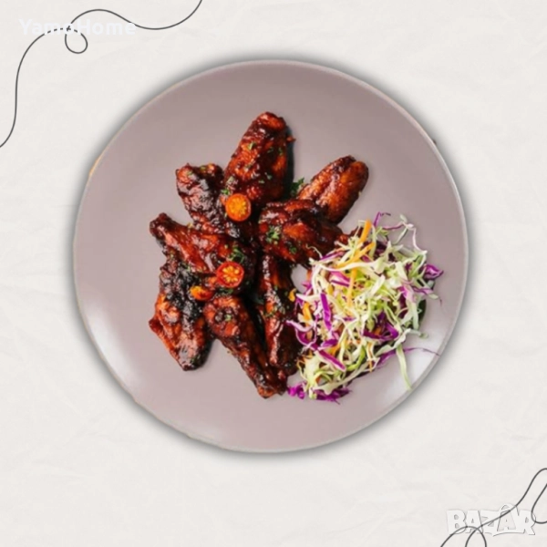 Голяма основна чиния – Топъл нюд, 26 см, снимка 1