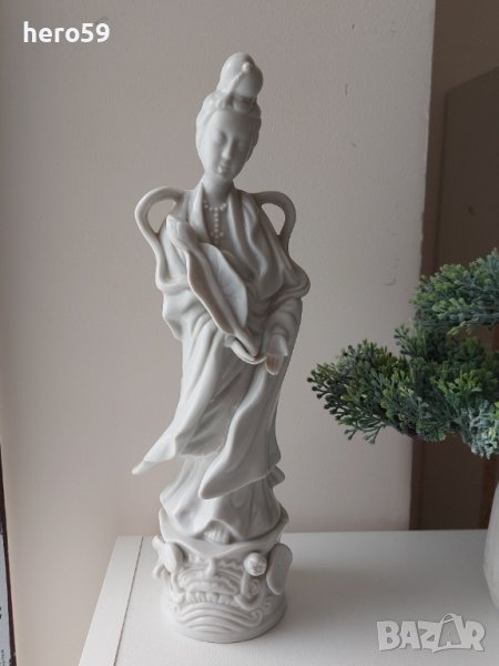 Порцеланова фигура(Японка)Порцелан западна Европа., снимка 1