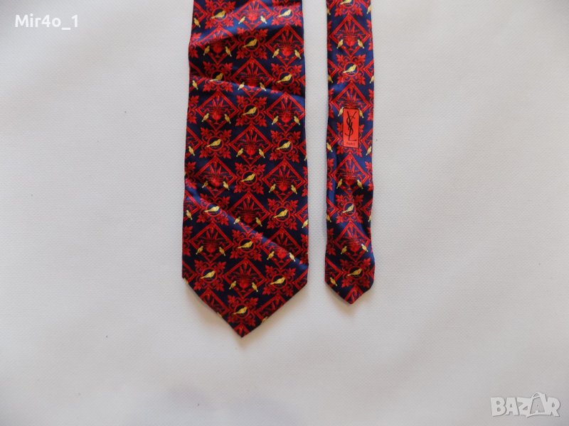 вратовръзка yves saint laurent папийонка мъжка оригинална копринена, снимка 1