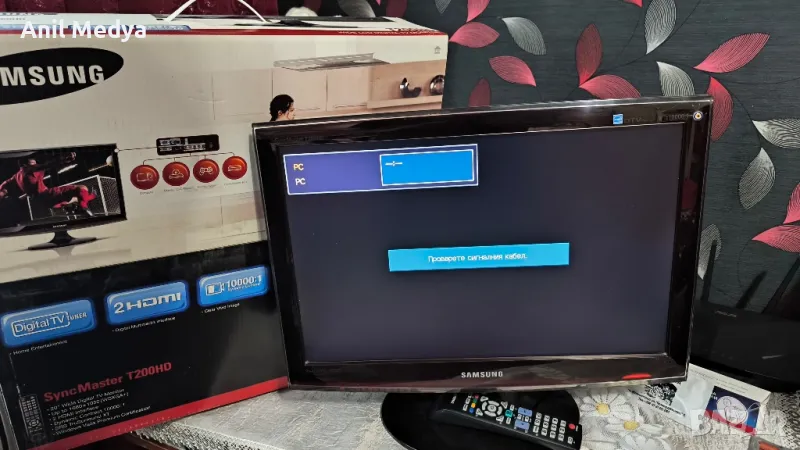 Samsung T200HD: МОНИТОР/ТЕЛЕВИЗОР (20inch), снимка 1