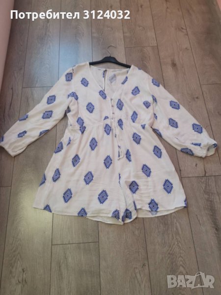 Продавам къс гащеризон с дълъг ръкав , снимка 1