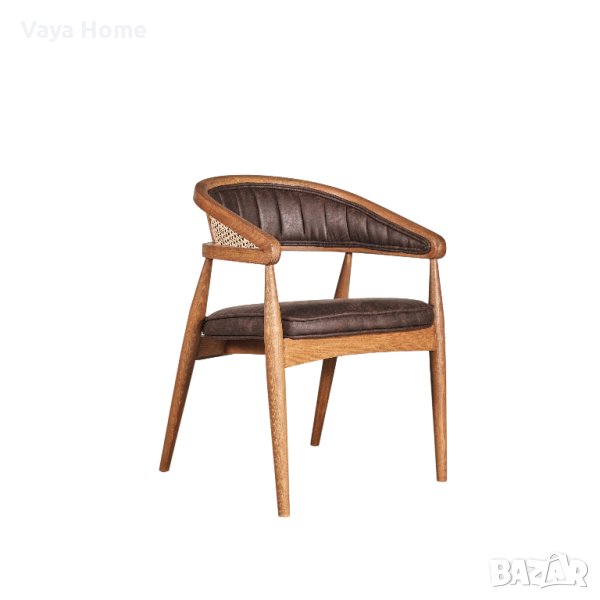  Трапезен стол, Morbido, Дървен , снимка 1