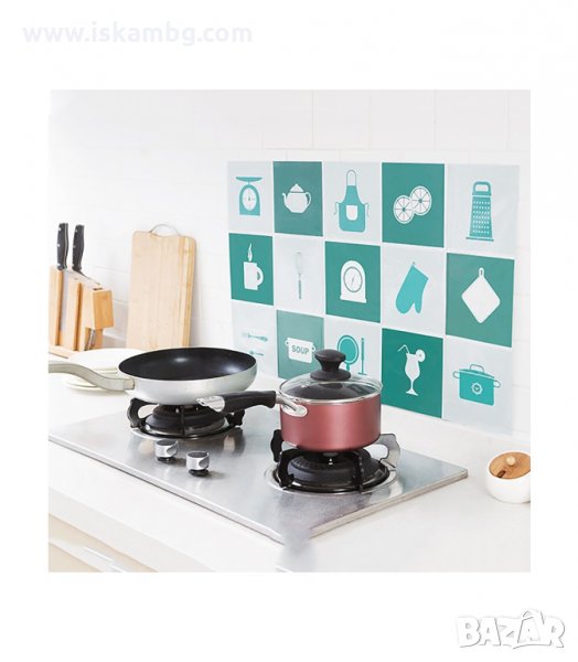 ЗАПАЗЕТЕ КУХНЯТА ЧИСТА С KITCHEN ANTI-OIL ФОЛИО 75Х45 СМ. - код 75х45см., снимка 1