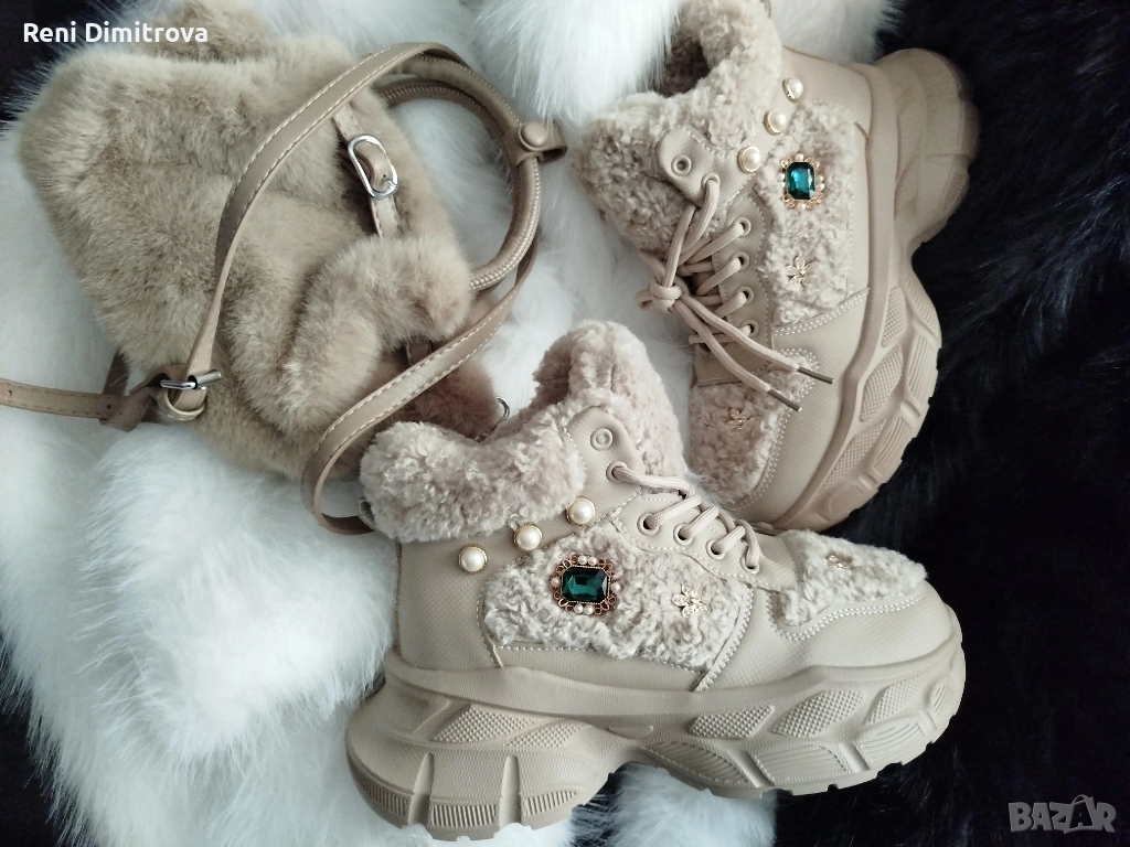 дамски зимни маратонки , снимка 1