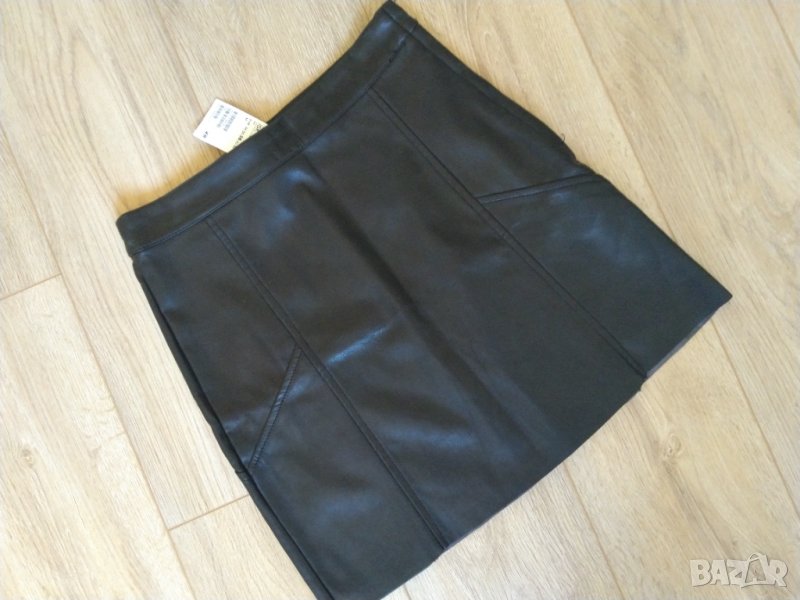 Красива кожена пола на H&M, снимка 1